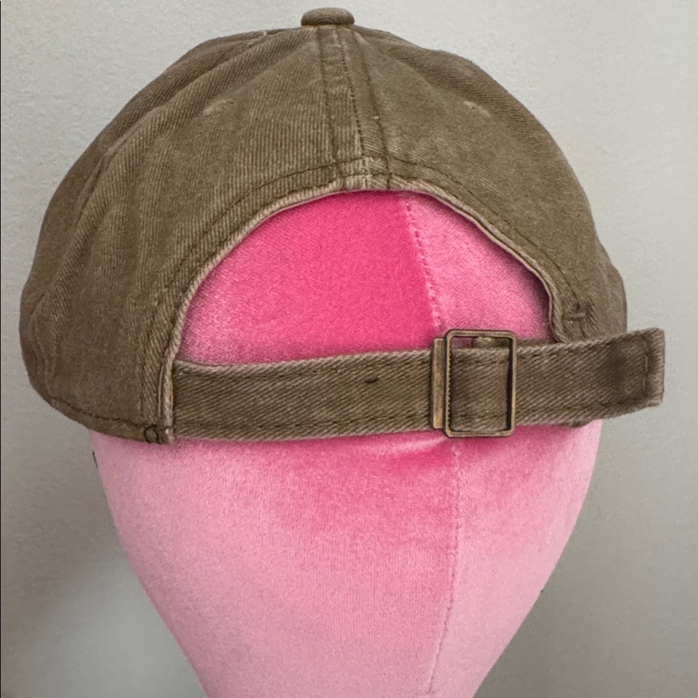 “Let’s Keep the DumbF To a Minimum Today” Funny Camel Coffee Brown Casual Cap - Picture 3 of 3